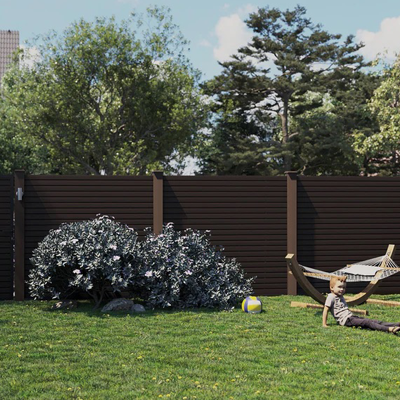 Composite Horizontal Fence Panels